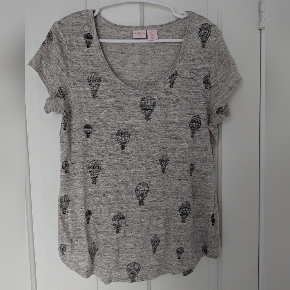 Hot air balloon short sleeve T shirt